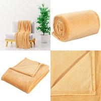 Decke Gelb 130x170 cm Polyester - Kuschelige Decke - Flauschige Decke - Polyester Decke - Weichdecke - Bettdecke - Home & Living Decke Gelb 130x170 cm Polyester - Kuschelige Decke - Flauschige Decke - Polyester Decke - Weichdecke - Bettdecke - Home & Living von VIDAXL