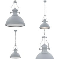 Vidaxl - Deckenleuchte Grau Rund E27 - Industrielle Deckenleuchte - led Deckenleuchte - Acrylleuchte - Wohnzimmer Deko - Bar Lampe - Home & Living Vidaxl - Deckenleuchte Grau Rund E27 - Industrielle Deckenleuchte - led Deckenleuchte - Acrylleuchte - Wohnzimmer Deko - Bar Lampe - Home & Living von VIDAXL