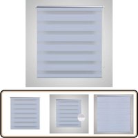 Doppelrollo Seitenzug Duo 120 x 230 cm - Doppelrollo - Lichtdurchlässig - Raffstore - Fensterrrollo - Gardine Doppelrollo Seitenzug Duo 120 x 230 cm - Doppelrollo - Lichtdurchlässig - Raffstore - Fensterrrollo - Gardine von VIDAXL