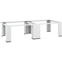 Doppel-Untergestell für Waschmaschine und Trockner Weiß - Vidaxl von VIDAXL