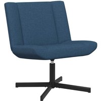 Vidaxl - Drehstuhl Blau 63 x 75 x 76 cm Stoff Vidaxl - Drehstuhl Blau 63 x 75 x 76 cm Stoff von VIDAXL