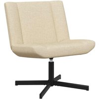 Vidaxl - Drehstuhl Creme 63 x 75 x 76 cm Stoff Vidaxl - Drehstuhl Creme 63 x 75 x 76 cm Stoff von VIDAXL