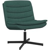 Vidaxl - Drehstuhl Dunkelgrün 63 x 75 x 76 cm Stoff von VIDAXL