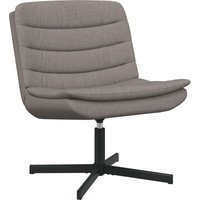 Vidaxl - Drehstuhl Taupe Stoff Einzel Elegant Drehstuhl Rechteckig von VIDAXL