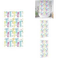Vidaxl - Duschrollo 120x240 cm Stoffbreite 116 cm - Duschrollo - Duschrollos - Duschvorhang - Dusche Rollo von VIDAXL