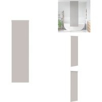 Vidaxl - Duschrollo 70x240 cm Stoffbreite 66 cm - Duschrollo - Duschrollos - Duschvorhang - Dusche Rollo von VIDAXL