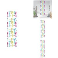 Vidaxl - Duschrollo 70x240 cm Stoffbreite 66 cm - Duschrollo - Duschrollos - Duschvorhang - Dusche Rollo von VIDAXL
