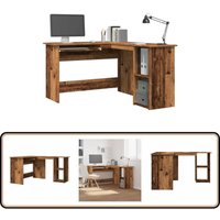 Vidaxl - Eckschreibtisch Altholz-Optik 120x140x75 cm Holzwerkstoff Vidaxl - Eckschreibtisch Altholz-Optik 120x140x75 cm Holzwerkstoff von VIDAXL