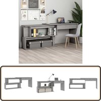 Vidaxl - Eckschreibtisch Betongrau 200x50x76 cm Holzwerkstoff - Eckschreibtisch - Schreibtisch Grau - Holzwerkstoff Schreibtisch - Home Office Möbel Vidaxl - Eckschreibtisch Betongrau 200x50x76 cm Holzwerkstoff - Eckschreibtisch - Schreibtisch Grau - Holzwerkstoff Schreibtisch - Home Office Möbel von VIDAXL