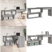 Eckschreibtisch Grau Sonoma 200x50x76 cm Holzwerkstoff - Schreibtisch - Eckschreibtisch - Home Office - Arbeitsplatz - Grau - Home & Living Eckschreibtisch Grau Sonoma 200x50x76 cm Holzwerkstoff - Schreibtisch - Eckschreibtisch - Home Office - Arbeitsplatz - Grau - Home & Living von VIDAXL