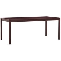 Esstisch Dunkelbraun 180 x 90 x 73 cm Kiefernholz - Vidaxl Esstisch Dunkelbraun 180 x 90 x 73 cm Kiefernholz - Vidaxl von VIDAXL