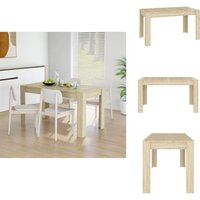 Vidaxl - Esstisch Sonoma-Eiche 140x74,5x76 cm Holzwerkstoff - Esstisch - Holztisch - Eiche Tisch - Wohnzimmertisch - Küchentisch Vidaxl - Esstisch Sonoma-Eiche 140x74,5x76 cm Holzwerkstoff - Esstisch - Holztisch - Eiche Tisch - Wohnzimmertisch - Küchentisch von VIDAXL