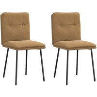 Esszimmerstühle 2 Stk. Braun Samt Vidaxl Esszimmerstühle 2 Stk. Braun Samt Vidaxl von VIDAXL