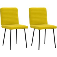 Esszimmerstühle 2 Stk. Gelb Samt Vidaxl Esszimmerstühle 2 Stk. Gelb Samt Vidaxl von VIDAXL