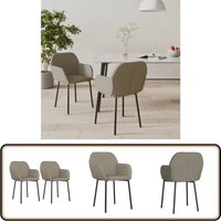 Vidaxl - Esszimmerstühle 2 Stk. Hellgrau Samt - Esszimmerstühle - Samtstühle - Grau - Bequeme Stühle - Designerstühle Vidaxl - Esszimmerstühle 2 Stk. Hellgrau Samt - Esszimmerstühle - Samtstühle - Grau - Bequeme Stühle - Designerstühle von VIDAXL