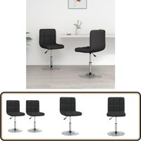 Vidaxl - Esszimmerstühle 2 Stk. Schwarz Kunstleder von VIDAXL