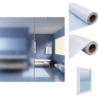 Fensterfolie - Living Fensterfolie Milchglasfolie Selbstklebend 0,9x5 m - Weiß von VIDAXL