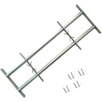 Vidaxl - Fenstergitter Verstellbar mit 2 Querstäben 1000-1500 mm von VIDAXL