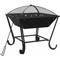 Feuerschale mit Schürhaken 50 cm xxl Stahl Vidaxl Feuerschale mit Schürhaken 50 cm xxl Stahl Vidaxl von VIDAXL