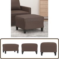 Vidaxl - Fußhocker Braun 60x50x41 cm Kunstleder - Polsterhocker - Sitzsack - Fußablage - Couchtisch - Braun Vidaxl - Fußhocker Braun 60x50x41 cm Kunstleder - Polsterhocker - Sitzsack - Fußablage - Couchtisch - Braun von VIDAXL