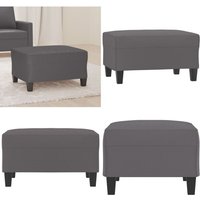 Vidaxl - Fußhocker Grau 70x55x41 cm Kunstleder - Sitzsack - Hocker Grau - Fußhocker Kunstleder - Couchtisch - Beistelltisch - Home & Living Vidaxl - Fußhocker Grau 70x55x41 cm Kunstleder - Sitzsack - Hocker Grau - Fußhocker Kunstleder - Couchtisch - Beistelltisch - Home & Living von VIDAXL