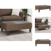 Vidaxl - Fußhocker Patchwork 77x55x31 cm Stoff - Polsterhocker - Sitzsack - Fusshocker - Beistelltisch - Couchtisch von VIDAXL