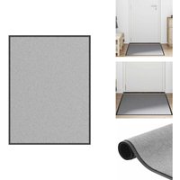 Vidaxl - Fußmatte Grau 80x120 cm - Fußmatte - Fußmatten - Schmutzfangmatte - Türmatte Vidaxl - Fußmatte Grau 80x120 cm - Fußmatte - Fußmatten - Schmutzfangmatte - Türmatte von VIDAXL