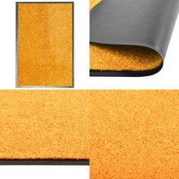 Fußmatte Waschbar Orange 40x60 cm - Teppich - Fußmatte - Innenraumdekoration - Outdoor-Dekoration - Anti-Rutschmatte - Home & Living Fußmatte Waschbar Orange 40x60 cm - Teppich - Fußmatte - Innenraumdekoration - Outdoor-Dekoration - Anti-Rutschmatte - Home & Living von VIDAXL