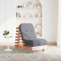 Futon Schlafsofa mit Matratze 60x206x11 cm Massivholz Douglasie Vidaxl von VIDAXL