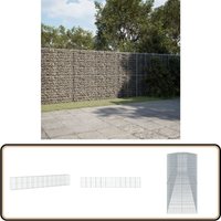 Vidaxl - Gabione mit Deckel 1200x100x200 cm Verzinktes Eisen von VIDAXL