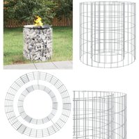 Vidaxl - Gabionen-Feuerstelle ø 50 cm Verzinktes Eisen - Gabionen Feuerstelle - Gabionen Feuerstellen - Home & Living - Silber Vidaxl - Gabionen-Feuerstelle ø 50 cm Verzinktes Eisen - Gabionen Feuerstelle - Gabionen Feuerstellen - Home & Living - Silber von VIDAXL