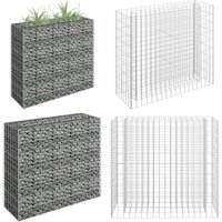Vidaxl - Gabionen-Hochbeet Verzinkter Stahl 90×30×90 cm - Gabionen-Hochbeet - Steinkorb - Blumenkübel - Hochbeet - Gartendekoration - Home & Living Vidaxl - Gabionen-Hochbeet Verzinkter Stahl 90×30×90 cm - Gabionen-Hochbeet - Steinkorb - Blumenkübel - Hochbeet - Gartendekoration - Home & Living von VIDAXL