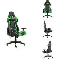Gaming-Stuhl Drehbar Grün pvc - Gaming Stuhl - pc Stuhl - Gamer Chair - Schreibtischstuhl - Ergonomischer Stuhl Gaming-Stuhl Drehbar Grün pvc - Gaming Stuhl - pc Stuhl - Gamer Chair - Schreibtischstuhl - Ergonomischer Stuhl von VIDAXL
