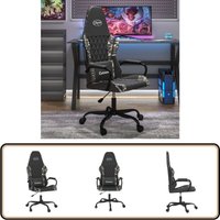 Vidaxl - Gaming-Stuhl Schwarz und Tarnfarben Kunstleder - Gaming Stuhl - Gamer Chair - pc Stuhl - Schreibtischstuhl - Ergonomischer Stuhl Vidaxl - Gaming-Stuhl Schwarz und Tarnfarben Kunstleder - Gaming Stuhl - Gamer Chair - pc Stuhl - Schreibtischstuhl - Ergonomischer Stuhl von VIDAXL