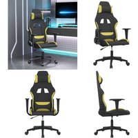 Vidaxl - Gaming-Stuhl mit Massagefunktion Schwarz und Hellgrün Stoff - Gaming-Stuhl - Gamer Chair - Bürostuhl - Schreibtischstuhl - Ergonomischer Vidaxl - Gaming-Stuhl mit Massagefunktion Schwarz und Hellgrün Stoff - Gaming-Stuhl - Gamer Chair - Bürostuhl - Schreibtischstuhl - Ergonomischer von VIDAXL