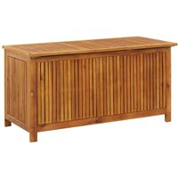 Garten-Aufbewahrungsbox 113x50x58 cm Massivholz Akazie vidaXL614128 von BONNEVIE