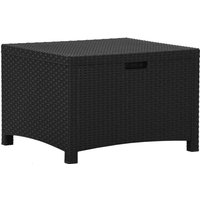 Garten-Aufbewahrungsbox 60x54x41 cm pp Rattan Graphit vidaXL954883 von BONNEVIE