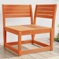 Vidaxl - Garten-Ecksofa Wachsbraun 73x73x78 cm Massivholz Kiefer 92199 von VIDAXL