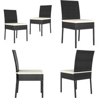 Garten-Essstühle 2 Stk. Poly Rattan Schwarz - Gartensessel - Gartenmöbel - Outdoor Möbel - Poolside Furniture - Rattan Sessel - Home & Living Garten-Essstühle 2 Stk. Poly Rattan Schwarz - Gartensessel - Gartenmöbel - Outdoor Möbel - Poolside Furniture - Rattan Sessel - Home & Living von VIDAXL