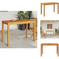Vidaxl - Garten-Esstisch 110x55x75 cm Massivholz Akazie - Gartentisch - Esstisch - Akazienholz - Outdoortisch - Terrassenmöbel Vidaxl - Garten-Esstisch 110x55x75 cm Massivholz Akazie - Gartentisch - Esstisch - Akazienholz - Outdoortisch - Terrassenmöbel von VIDAXL