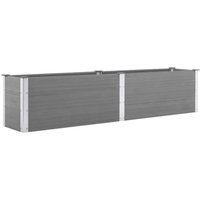 Garten-Hochbeet 250 x 50 x 54 cm wpc Grau - Vidaxl von VIDAXL