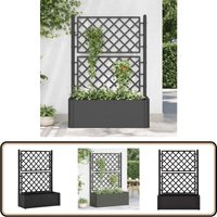 Vidaxl - Garten-Hochbeet mit Spalier Selbstbewässerungssystem Anthrazit - Selbstbewässerndes Hochbeet - Gartengefäß - Blumentopf - Spalierpflanze Vidaxl - Garten-Hochbeet mit Spalier Selbstbewässerungssystem Anthrazit - Selbstbewässerndes Hochbeet - Gartengefäß - Blumentopf - Spalierpflanze von VIDAXL