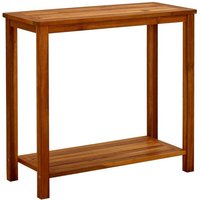 Garten-Konsolentisch 80x35x75 cm Massivholz Akazie - Vidaxl Garten-Konsolentisch 80x35x75 cm Massivholz Akazie - Vidaxl von VIDAXL