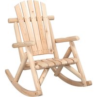 Vidaxl - Garten-Schaukelstuhl 69x96x101 cm Massivholz Fichte Vidaxl - Garten-Schaukelstuhl 69x96x101 cm Massivholz Fichte von VIDAXL