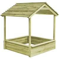 Spielhaus für den Garten mit Sandkasten 128x120x145 Kiefernholz Vidaxl Spielhaus für den Garten mit Sandkasten 128x120x145 Kiefernholz Vidaxl von VIDAXL