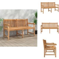 Vidaxl - Gartenbank 150 cm Massivholz Teak - Gartenbank - Teakholz - Outdoormöbel - Gartenmöbel - Terrasse Vidaxl - Gartenbank 150 cm Massivholz Teak - Gartenbank - Teakholz - Outdoormöbel - Gartenmöbel - Terrasse von VIDAXL