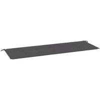 Gartenbank-Auflage Anthrazit 150x50x3 cm Oxford-Gewebe Vidaxl von VIDAXL
