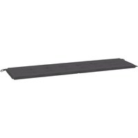 Vidaxl - Gartenbank-Auflage Anthrazit 180x50x3 cm Oxford-Gewebe von VIDAXL