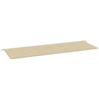 Gartenbank-Auflage Beige 150x50x4 cm Oxford-Gewebe Vidaxl von VIDAXL