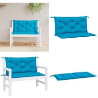 Gartenbank-Auflagen 2 Stk. Hellblau 100x50x7 cm Oxford-Gewebe - Gartenbank Auflagen - Sitzkissen - Outdoor Möbel - Balkon Deko - Garten Deko - Home & Gartenbank-Auflagen 2 Stk. Hellblau 100x50x7 cm Oxford-Gewebe - Gartenbank Auflagen - Sitzkissen - Outdoor Möbel - Balkon Deko - Garten Deko - Home & von VIDAXL